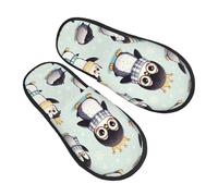 Anti-Slip Maison Slippers Flocon De Neige Mignon De Manchot Empereur Pantoufle D'Intérieur Chaude Pantoufles À La Maison Pour Maison, Hôtel, Chambre L