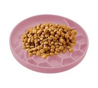 Anti-Slip Silicone Slow Feeder Dog Bowls | Puzzle Design to Slow Eating & Prevent Choking | Ideal for Small & Medium Breeds | Non-Slip Dog Dishes for Healthier Meals