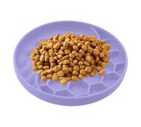 Anti-Slip Silicone Slow Feeder Dog Bowls | Puzzle Design to Slow Eating & Prevent Choking | Ideal for Small & Medium Breeds | Non-Slip Dog Dishes for Healthier Meals