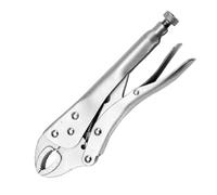 Anti-Slip Small Vice Grips, Carbon Steel Welding C-type Clamps Tools | Jaw Locking Pliers for Wire Cutting for Cutting Pulling Twisting Clamping Metal Working