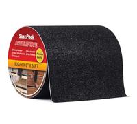 Anti Slip Tape Black 6Inch x 30FT Non Skid Tape, Best Grip Non Slip Strips Tape High Traction Friction Abrasive Adhesive for Stairs Step Indoor Outdoor