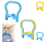 Anti Slip Water Lifter, Universal Ring-Shaped Labor-Saving 5 gallon Water Lifting Handle, Ergonomic Non-Slip Heavy Duty Bottle Carrier, Dual-Mode Design for Easy Carrying (BLUE+Two-color)