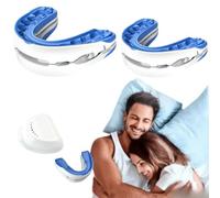 anti-snoring mouthpiece, tailored to your teeth, reusable after washing, for a comfortable sleep (2 pièces)