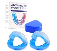 Anti Snoring Mouthpiece,Universal Size, Anti Snoring Devices for Women and Men,Improves Sleep Quality,Easy to use,Includes Storage Case,Soft and Comfortable (2 PCS)