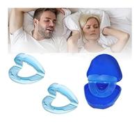 anti snorva, Food Material Anti-Snoring Mouthguard, protecteur de dents anti-snorve, embout buccal réutilisable anti-snorva, embout buccal confortable pour hommes et femmes, discret et confortable