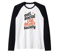 Anti Social Old Men's Society, Grumpy Old Men Meme drôle Manche Raglan