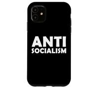 Anti socialisme Anti socialiste Pro Free Market Capitalism Coque pour iPhone 11
