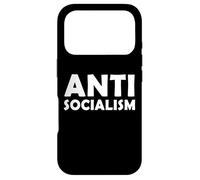 Anti socialisme Anti socialiste Pro Free Market Capitalism Coque pour iPhone 17 Pro
