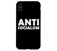 Anti socialisme Anti socialiste Pro Free Market Capitalism Coque pour iPhone XS Max