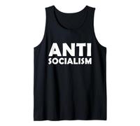 Anti socialisme Anti socialiste Pro Free Market Capitalism Débardeur
