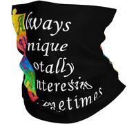 Anti-Solaire Bandeau Magique Amérique Pousse des Racines Britanniques Balaclava Gaiter 26X30cm pour Sports,Vélo,Moto