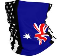 Anti-Solaire Écharpe Demi-Visage Aigle Mexicain Headwrap Cache-Col 26X30cm pour Cyclisme,Course à Pied,Femme