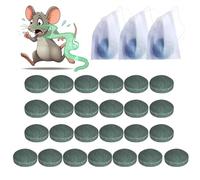 Anti Souris,26pcs Repulsif Souris,PièGe Antiparasitaire pour IntéRieur Et ExtéRieur,Rats pour Rongeur L'IntéRieur, éLoigne Cafards, Souris, Fourmis Et AraignéEs des Maisons
