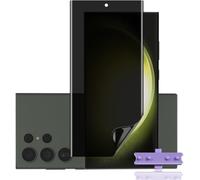 Anti-Spy Screen Protector Compatible With Samsung Galaxy S23 Ultra Flexible Tpu Film [Not Tempered Glass], Anti-Scratch Anti-Spy Privacy Screen Protector For Samsung Galaxy S23 Ultra