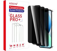 Anti-Spy Screen Protector For Iphone 13 Mini, 3 Pieces Privacy Screen Protector, Tempered Glass Protective Film, Case Friendly, Anti-Scratch, 9h Hardness