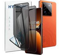 Anti-Spy Screen Protector For Realme Gt 7 Pro 5g, [2 Pieces] Privacy Flexible Hd Hydrogel Protective Film, [Anti-Scratch] Screen Protector, Fingerprint Id Compatible
