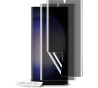 Anti-Spy Screen Protector For Samsung Galaxy S23 Ultra 5g, [2 Pieces] Anti-Spy Non-Glass, Flexible Tpu Privacy Film For Samsung Galaxy S23 Ultra 5g
