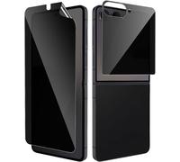 Anti-Spy Screen Protector For Samsung Galaxy Z Flip 7 5g, [1+1 Pieces] Anti-Spy Flexible Tpu Film And Tempered Glass, 9h Hardness Anti-Scratch Privacy Film