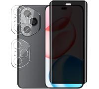 Anti-Spy Tempered Glass For Honor 400 Pro, 1 Piece Privacy Film And 2 Pieces Rear Camera Protector, Bubble-Free 9h Hardness Anti-Spy Screen Protector For Honor 400 Pro