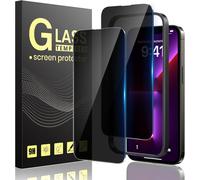 Anti-Spy Tempered Glass For Iphone 13/13 Pro/16e 6.1 Inch, Glass Protection For Iphone 13/13 Pro/16th Screen Protector Kit Easy Installation Tool, [Bubble-Free] [9h Hardness][Easy To Install]