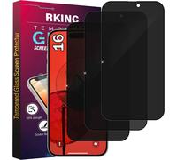 Anti-Spy Tempered Glass For Iphone 16 6.1-Inch, [Pack Of 3] Enhanced Privacy Angle, Ultra-Strong 9h Hardness, Bubble-Free