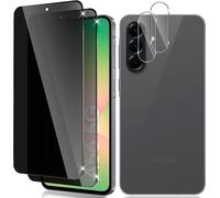 Anti-Spy Tempered Glass For Samsung Galaxy A56 5g, 2+2 Pieces Anti-Spy Tempered Glass And Camera Protection, 9h Hardness Anti-Scratch Bubble-Free Tempered Glass Screen Protector