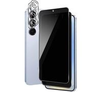 Anti-Spy Tempered Glass For Samsung Galaxy S25 5g, 2 Pieces Screen Protector And 2 Pieces Rear Camera Protector, 9h Hardness, Hd, Anti-Scratch, Bubble-Free, Easy To Install