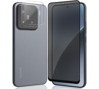 Anti-Spy Tempered Glass For Xiaomi 15, 1 Pieces Screen Protector And 2 Pieces Camera Lens Protector, 9h Hardness Anti-Scratch Privacy Glass For Xiaomi 15
