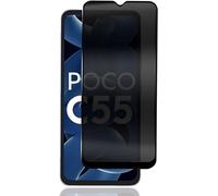 Anti-Spy Tempered Glass For Xiaomi Poco C55, Full Coverage Anti-Spy Privacy Screen Protector Film For Xiaomi Poco C55