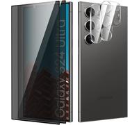 Anti-Spy Tempered Glass Screen Protector For Samsung Galaxy S24 Ultra, Anti-Spy Screen Protector, Anti-Scratch Screen Protector, 2 + 2 Pieces