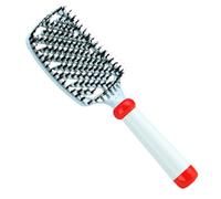 Anti Static Smoothing Hair Brush - Professional Styling Tool | ABS Hairbrush for Women Men, Backcombing Curl Travel Salon Hairdressing Dorm Home, Portable Grooming Brush