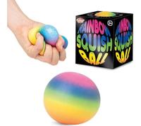Anti-stress Squish Scrunchems Balle arc-en-ciel