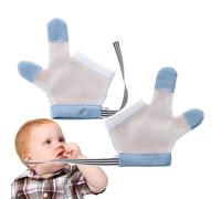 Anti Succion Pouce,1 Paire Garde De Suceur Résistant À La Bouchée, Protection Des Doigts Respirante Pour Bébé, Butée À Ventouse, Arrêt D'aspiration Des Doigts Réglable Pour Enfant, Bébés