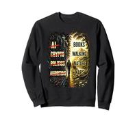 Anti Surveillance AI Data Centers Environmental Sweatshirt