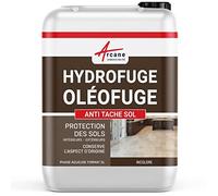 Anti-tache sol, traitement hydrofuge pour le sol, carrelage extérieur/intérieur : terre cuite,travertin, graisse - 5 L (jusqu'à 25 m²) - ARCANE INDUSTRIES