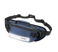 Anti-Theft Fanny Pack, Nylon Waist Bag, Reflective Running Accessory, Spacious Zippered Pocket, Adjustable Strap Design, Perfect for Running and Vacation Sports