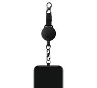 Anti Theft Phone Tether - Retractable Phone Security Strap | Phóne Lanyard With Carabiner | Retractable Smartphone Fuse, For Skiing Mountaineering Hiking Travel Everyday Use, Drop Protection ABS Alloy
