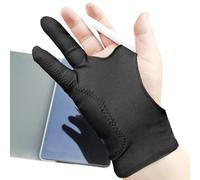 Anti-toucher pour les artistes - Tablette à dessin à deux doigts, élasticité lisse, utilisation main gauche et droite | Protection du stylo de peinture, absorption de la transpiration, design
