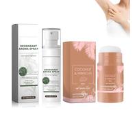 Anti-Transpirant Déodorant Spray Anti-transpirant Bâton Déodorant, Déodorant Stick Spray et Spray étranspirant Contre La Transpiration Excessive Pour Femmes Et Hommes, Effet Longue Durée