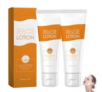 Anti-transpirant visage, Lotion de soin visage pour femmes et hommes, Lotion hydratante pour peaux sèches après l'effort, Formule douce, Longue tenue pour tous types de peaux, 60 g (2Pièce)