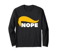 Anti Trump Nope Trump Hair 2020 8645 Cadeaux électeurs démocrates Manche Longue
