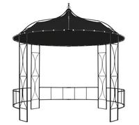 Anti-UV Belvédère - 300 x 290 cm Anthracite Rond SS50101