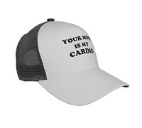 Anti UV Casquettes Sports,Chapeau De Tennis Ta Mère Est Mon Cardio Légère Casquette Baseball pour Badminton Voyages Camping