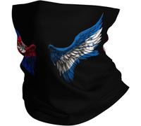 Anti-UV Décoration faciale Drapeau du Nicaragua Drapeau du Maroc Echarpe Gaiter Bandana 26X30cm pour Ski,Vélo,Cyclisme