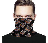 Anti-UV Décoration faciale,Sauver Les Mers potelées,Bandeau Magique Imprimé Tube Bandeaux pour Vélo Moto Cyclisme 26X30cm