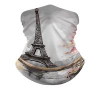 Anti-UV Décoration faciale, Tube Bandeaux Tour Eiffel à Paris Séchage Rapide Bande de Cheveux pour Cyclisme Sports Extérieur