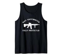 Anti vaccin non vacciné entièrement protégé 2A Anti Vax Débardeur
