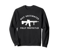 Anti vaccin non vacciné entièrement protégé 2A Anti Vax Sweatshirt