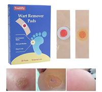 Anti Verrue Plantaire, 20 Pièces Pansement Verrue Plantaire Pieds & Mains Pansements pour Adultes, Enlèvement Cors & Durillons