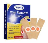 Anti Verrue Plantaire, 24 Pièces Pansement Verrue Plantaire Pieds & Mains Pansements pour Adultes, Enlèvement Cors & Durillons